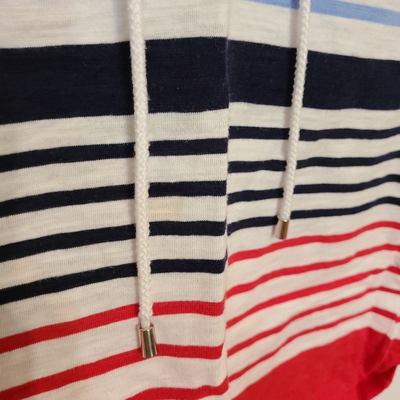 🌟4/$15 Allison Daley Striped T-Shirt Size Small Petite - Picture 4 of 5